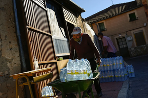 España: los pueblos luchan por la contaminación agrícola al agua para consumo humano.