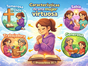        Conozca las características de una mujer virtuosa(Inspirado en Proverbios 31,10-31)