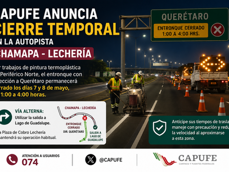 Anuncio importante para Usuarios de autopista Champa – Lechería