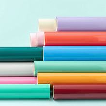 rolls of crafting vinyl in multiple colours.jpg
