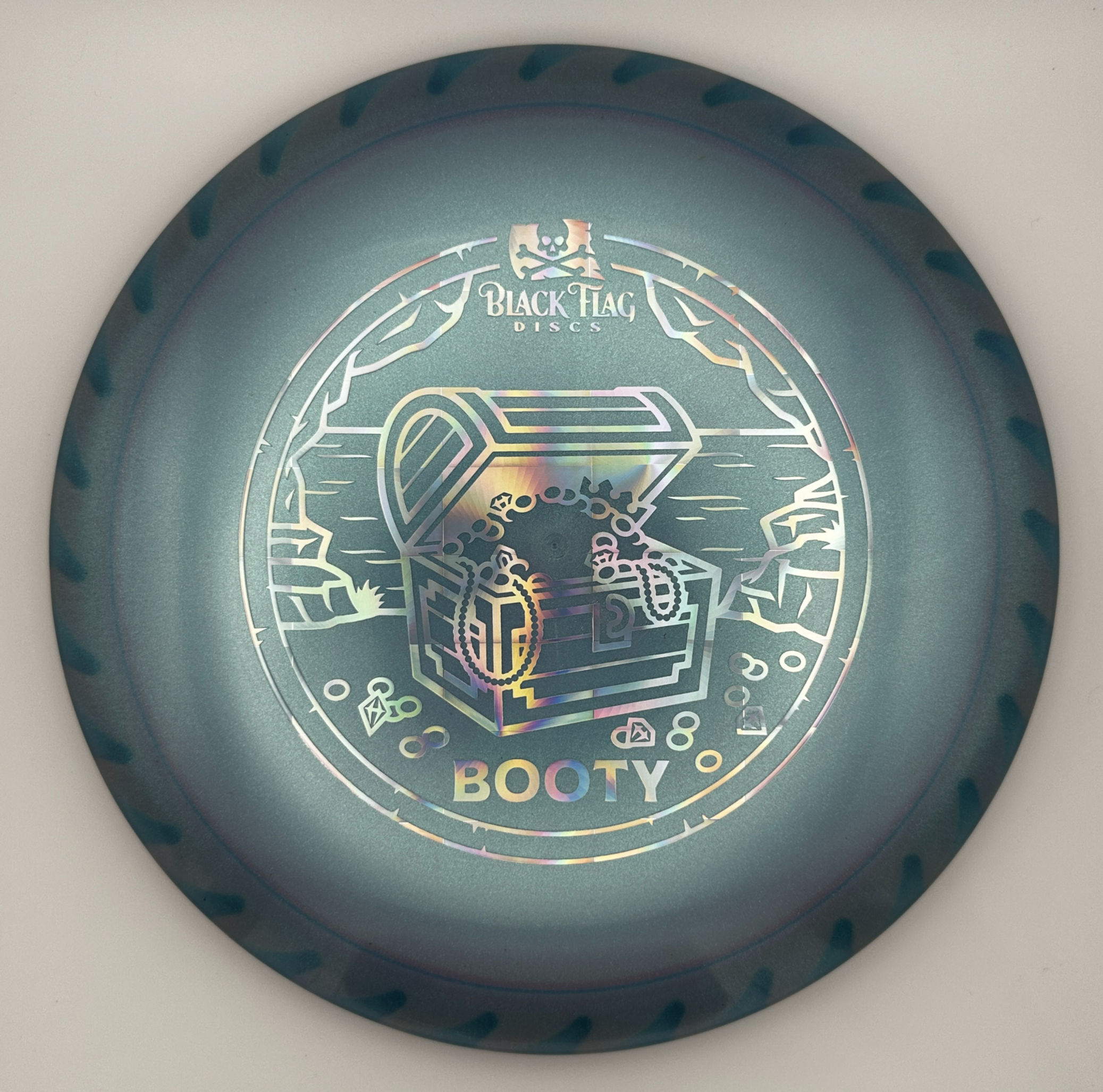 BOOTY - Sea Glyph Sparkle 175-176g (Discraft Buzzz - FuZed)
