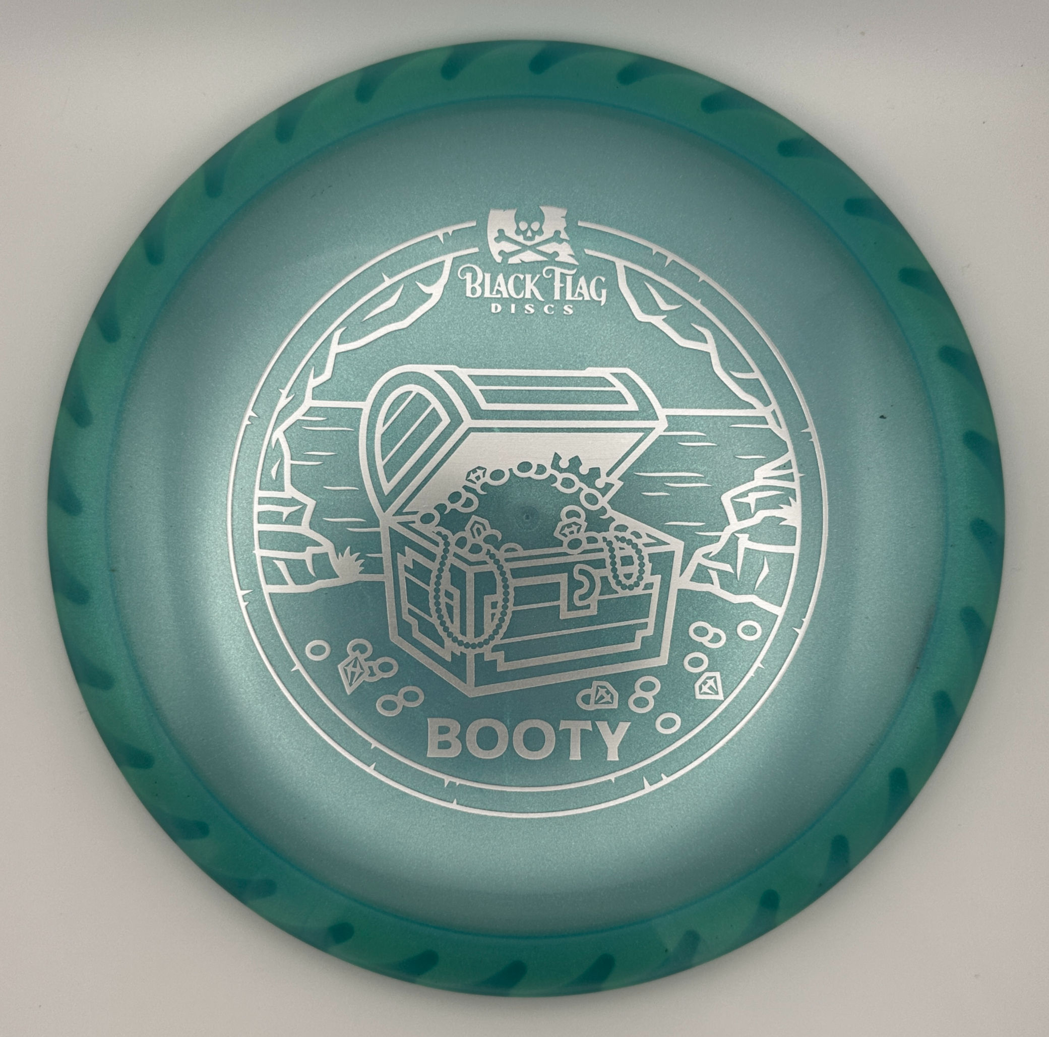 BOOTY - Sea Glyph Sparkle 175-176g (Discraft Buzzz - FuZed)