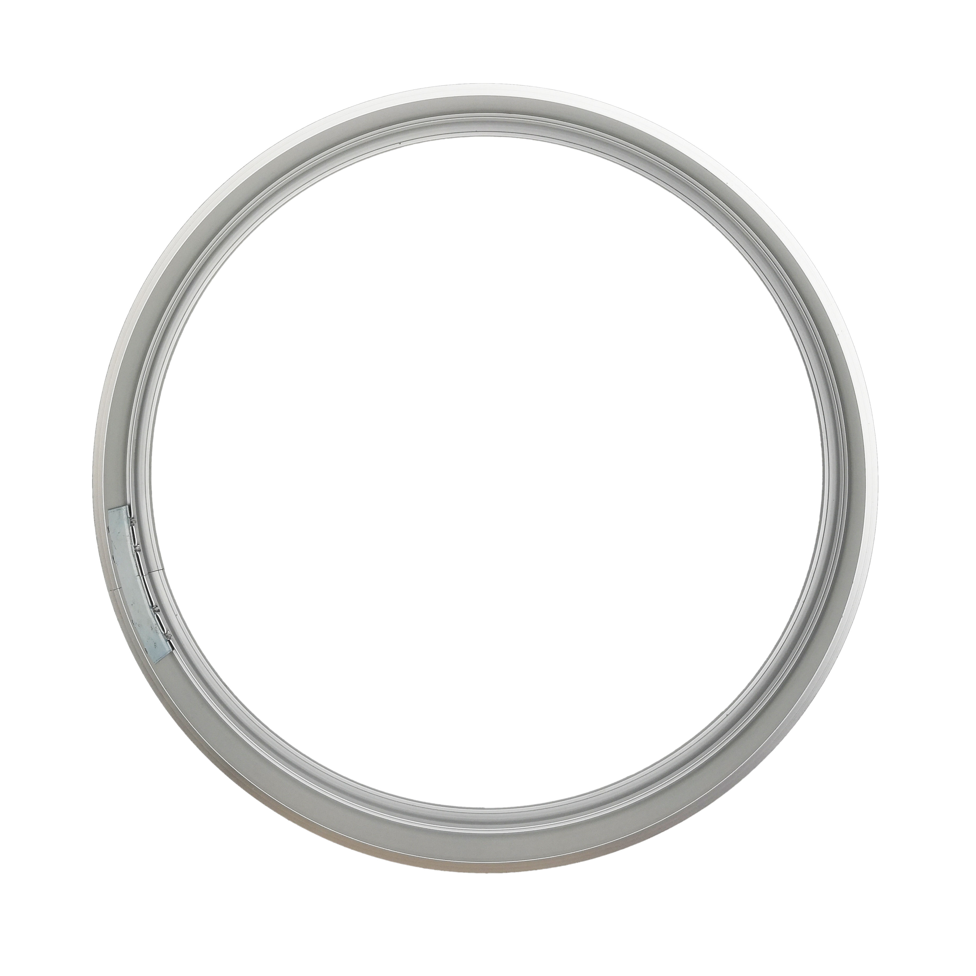 Рамка круглая метал, Серебро (S), d29