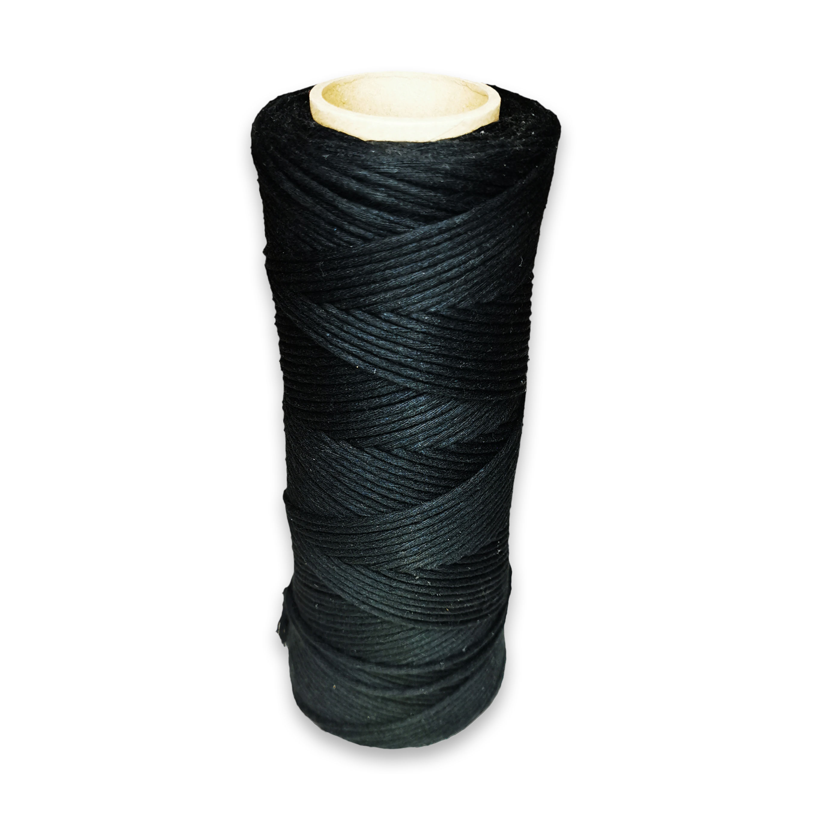 Шпагат хлопковый декоративный, "Черный", 10-30, ХБ, 200м