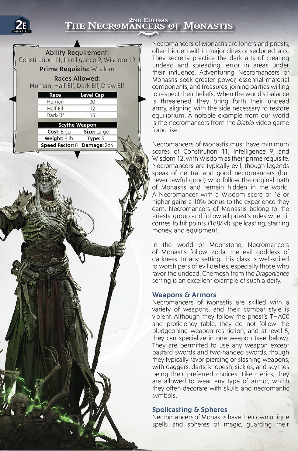 Thumbnail: Necromancers of Monastis: PDF & Tokens