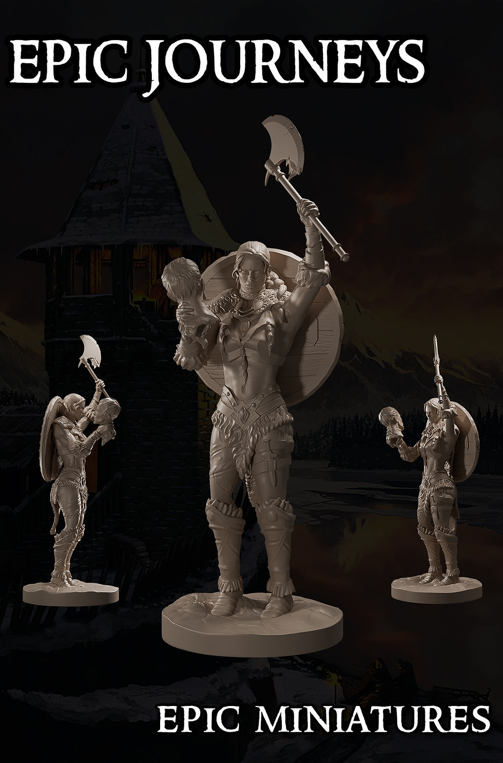 Thumbnail: Epic Journeys (PDF & Maps uVTT & STLs Bundle)