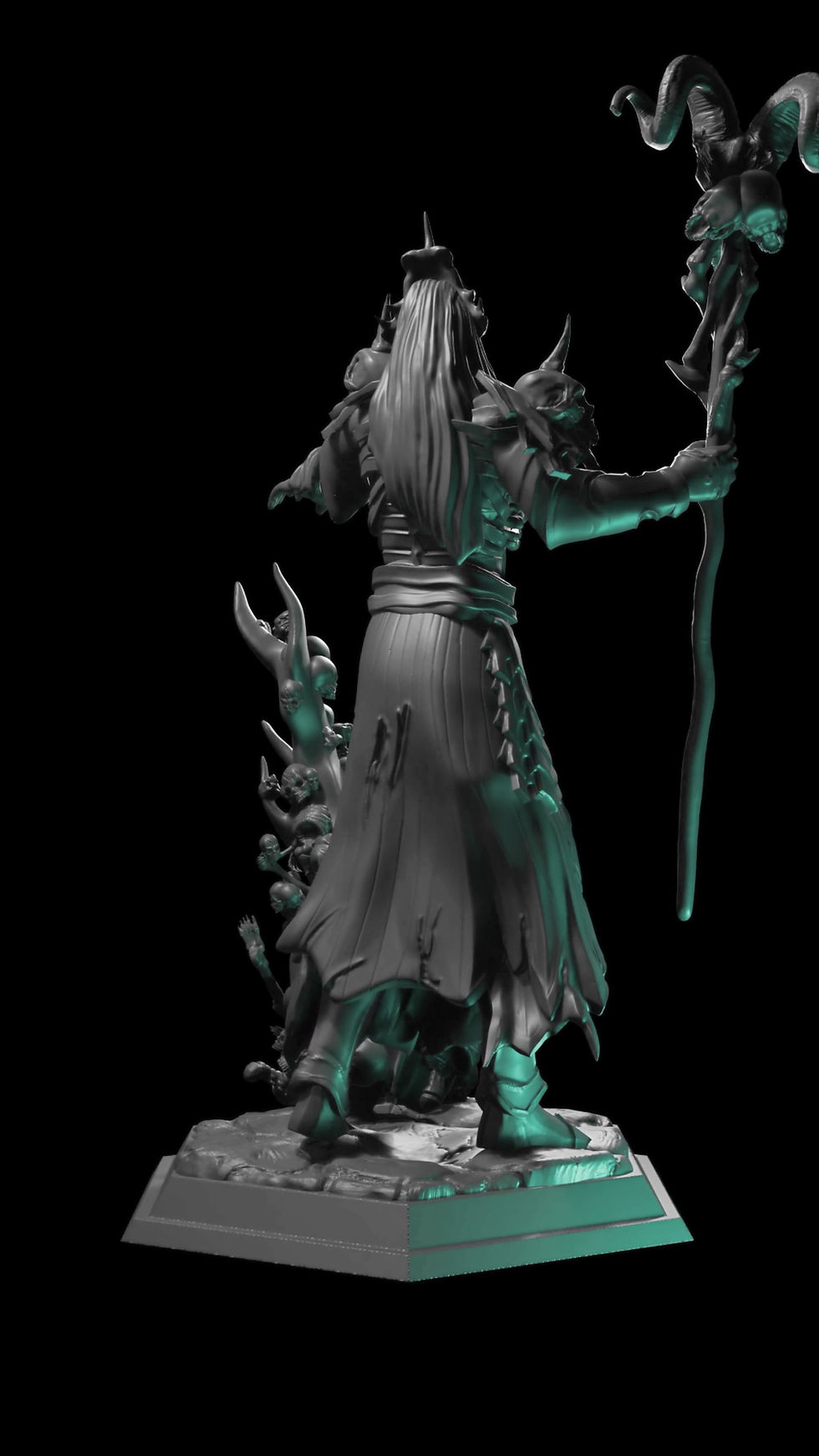 Thumbnail: Necromancers of Monastis: PDF & 6 Characters STLs & Quest & Tokens Bundle