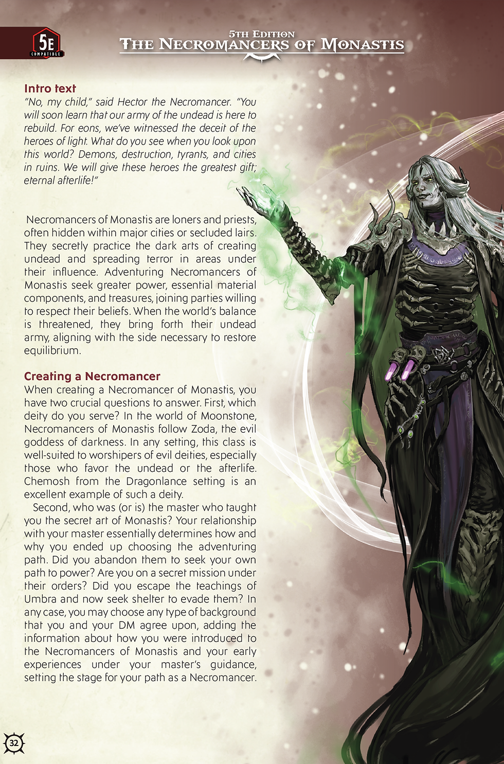 Thumbnail: Necromancers of Monastis: PDF & Tokens