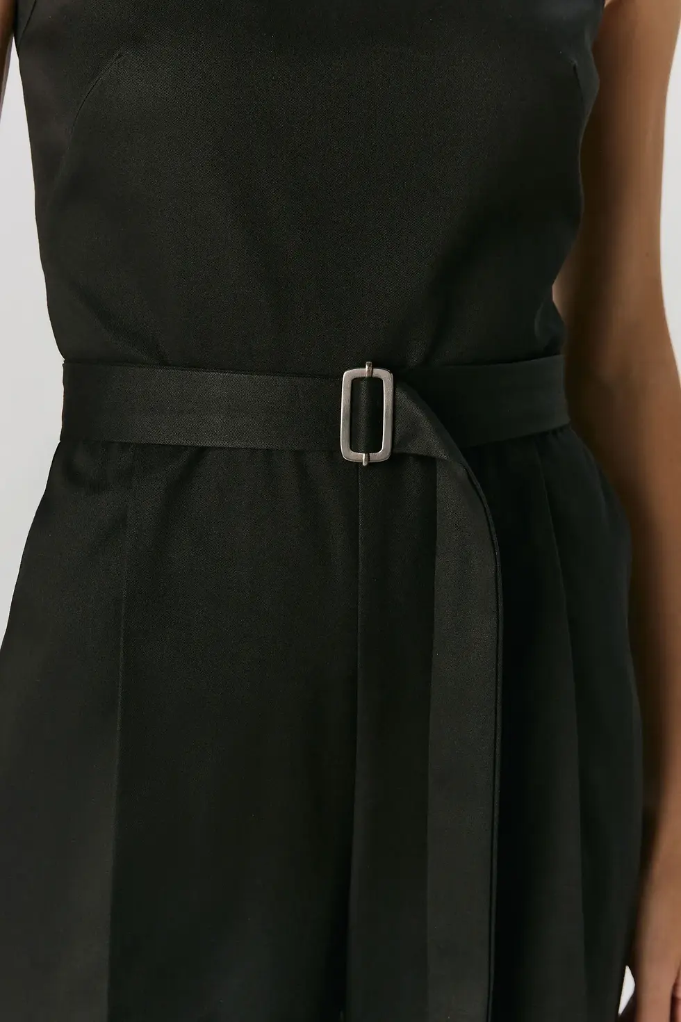 Miniatura: Macacão Regata Pregas Preto Andrea Marques