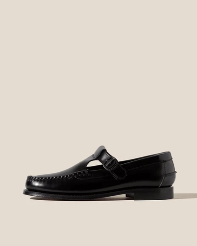 本日夜発送！HEREU ALBER T-bar Maqueda 26cm Mocassim T-bar Alber Black Hereu | TheClub