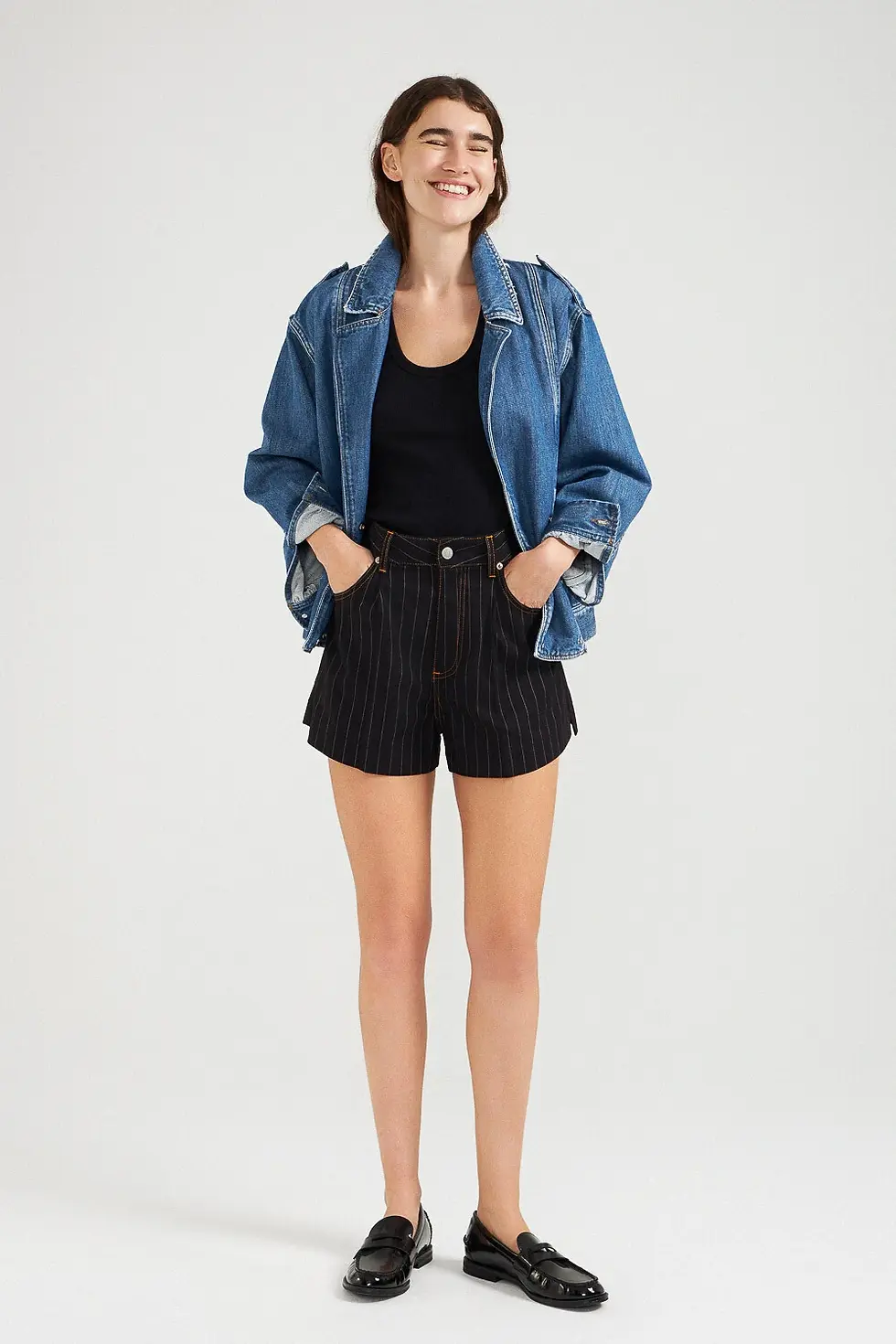 Miniatura: Jaqueta Button Jeans Médio L*Dnim