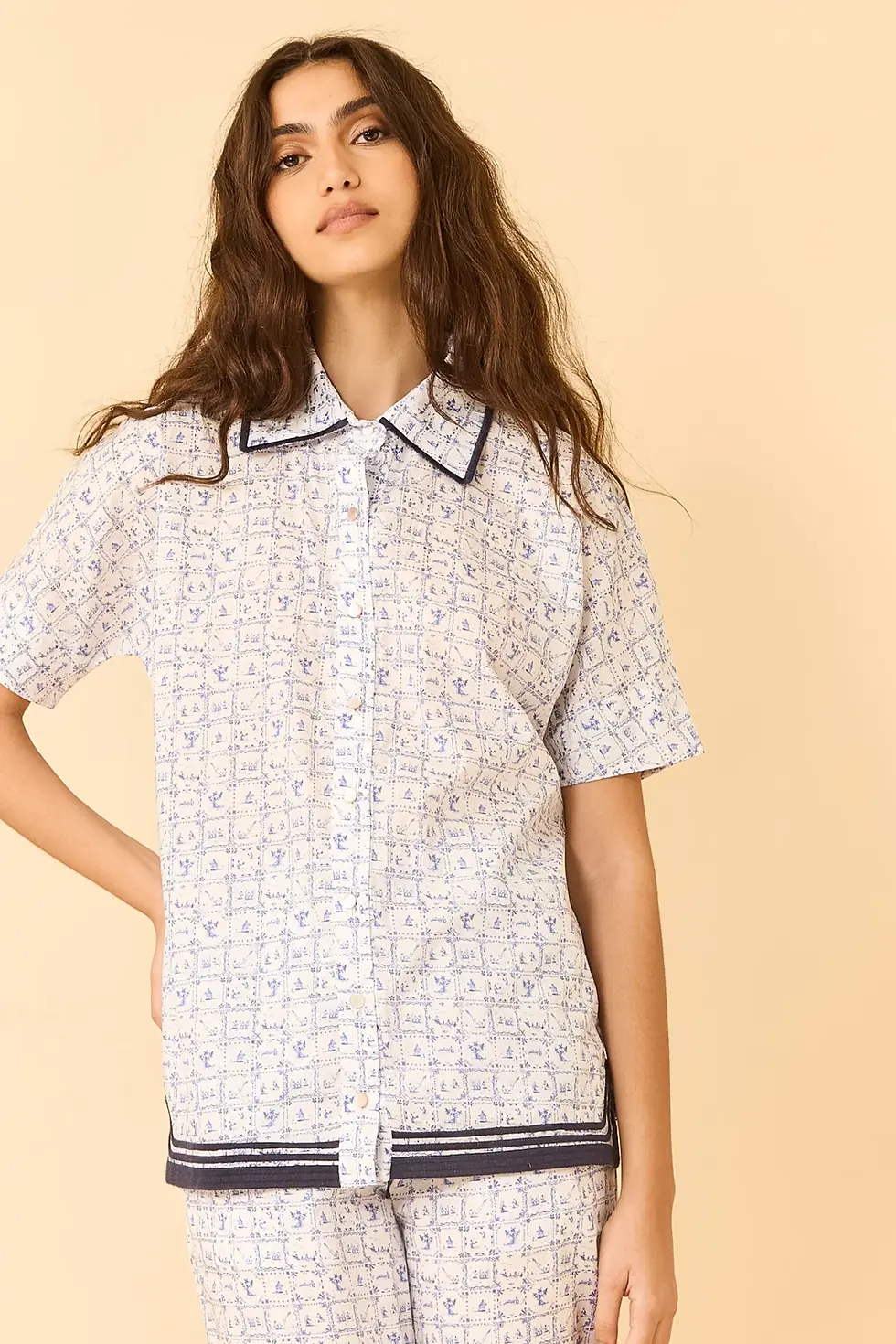 Miniatura: Camisa Azulejo Gaitee