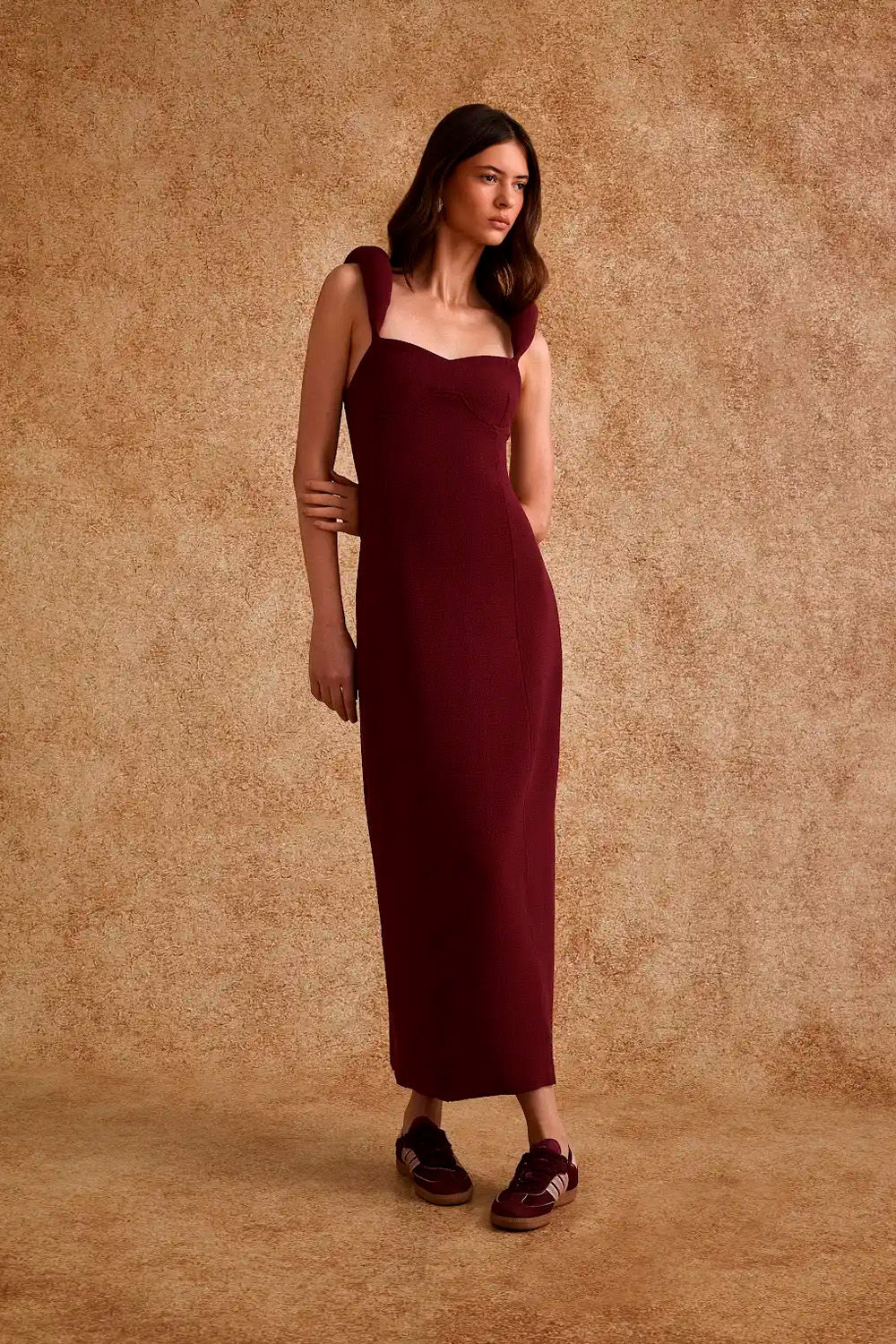 Vestido Ceci Mangostin Aluf