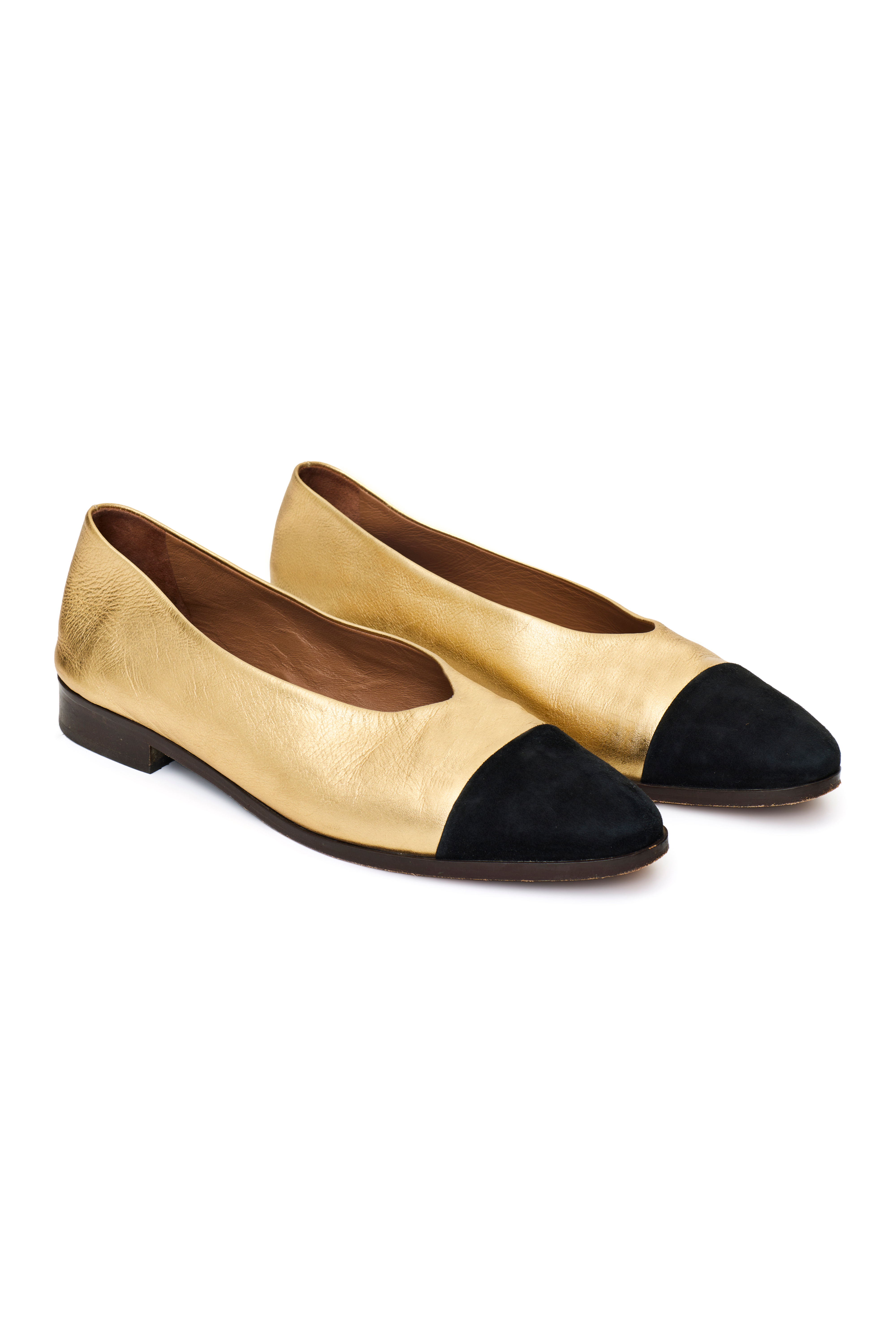 Sapatilha Gabi Ouro e Preto Botti - Second Club