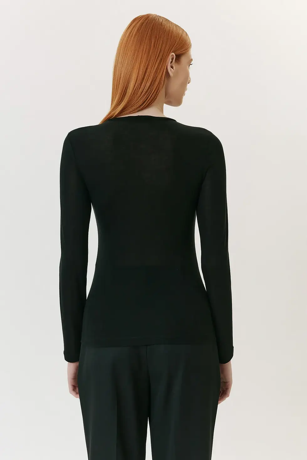 Miniatura: Blusa Malha Manga Longa Preto Andrea Marques