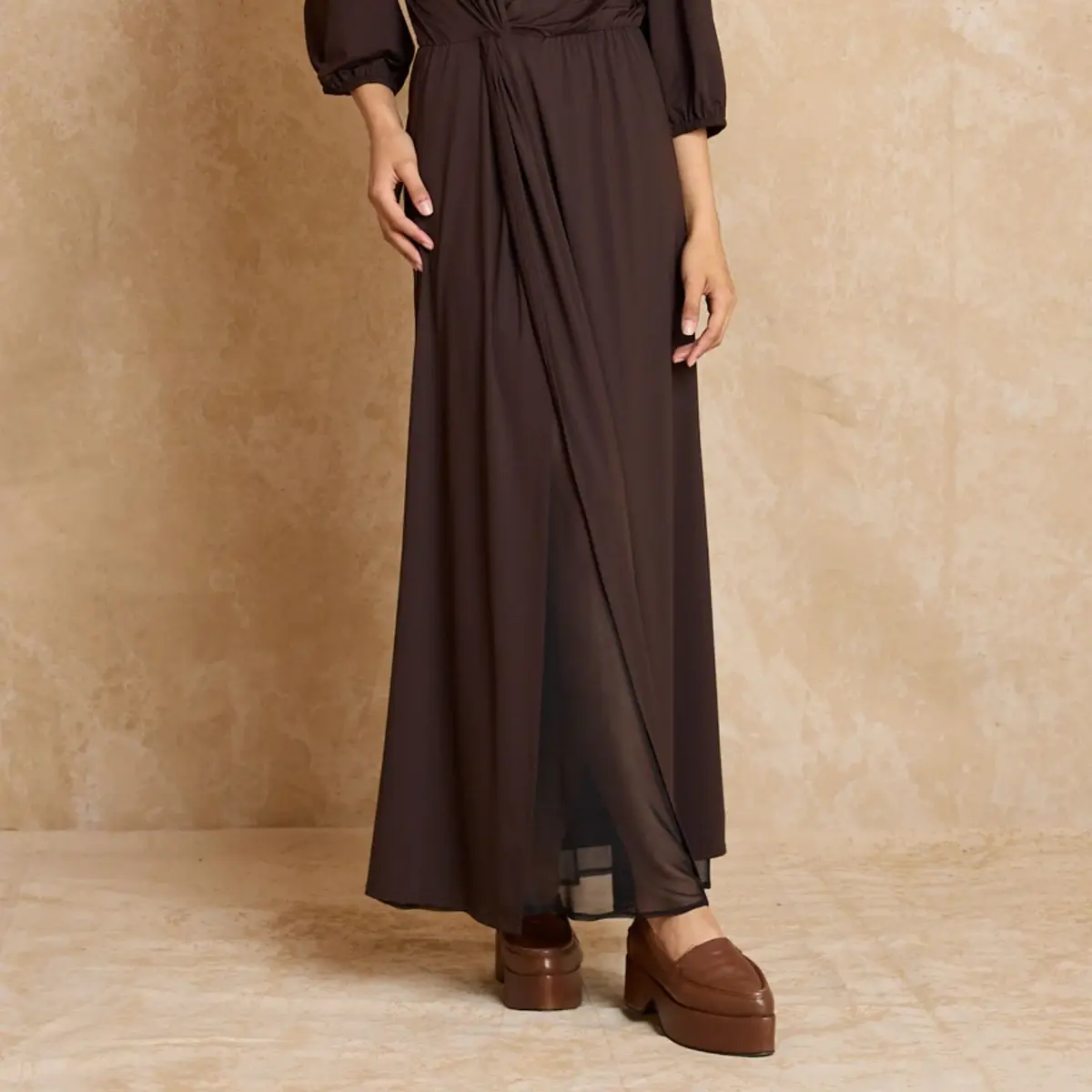 Vestido Tule Franzido Missinclof