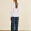 Miniatura: Romeo Pants Blue Checks Maria de la Orden