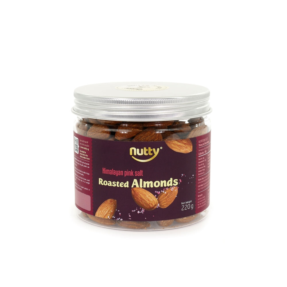 Hạnh nhân rang muối hồng Himalaya Nutty