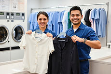 Professional laundry equipment for cleaning and laundry service providers.