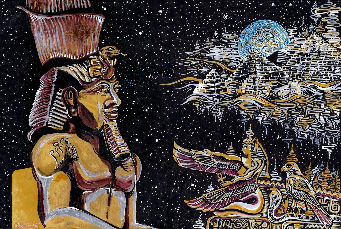 "Ramesses II Mirage" Giclee