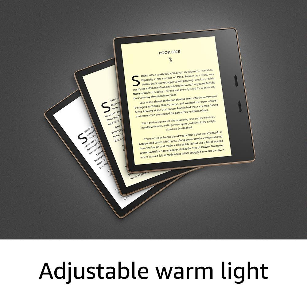 International Version – AT&T – Kindle Oasis – With 7” display and page turn b...