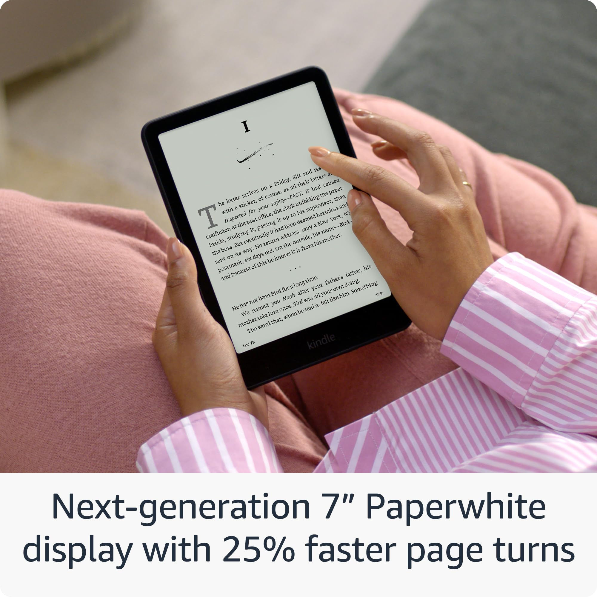 Amazon Kindle Paperwhite 16GB (newest model) – Our fastest Kindle ever, with ...