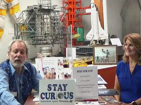 TOSC Manager Ellen Brown shares Aerospace Career on Facebook Live Broadcast