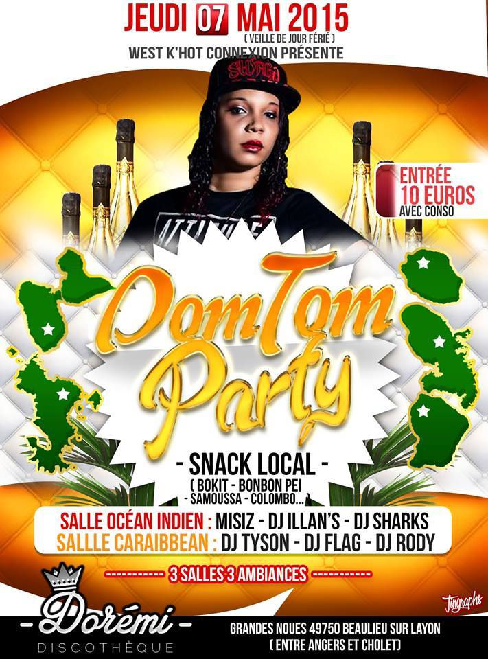 Dom tom party - ANgers