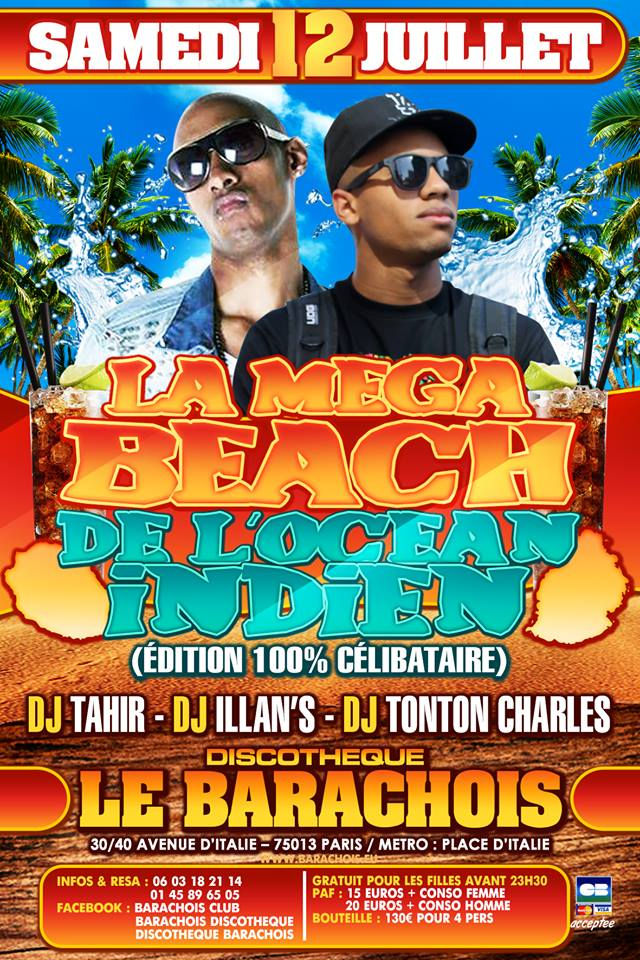 LA MEGA BEACH DE L OCEAN INDIEN
