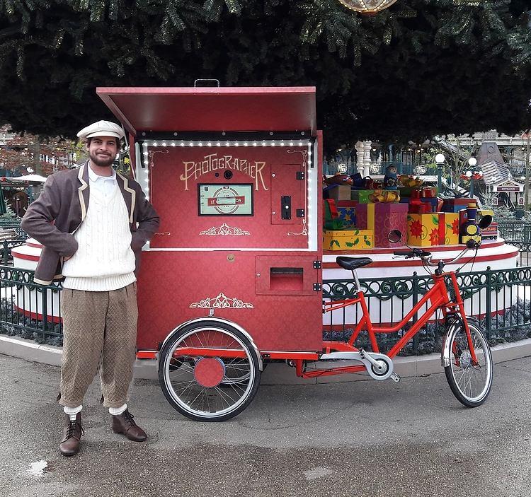 Dimitri la photocyclette Paris