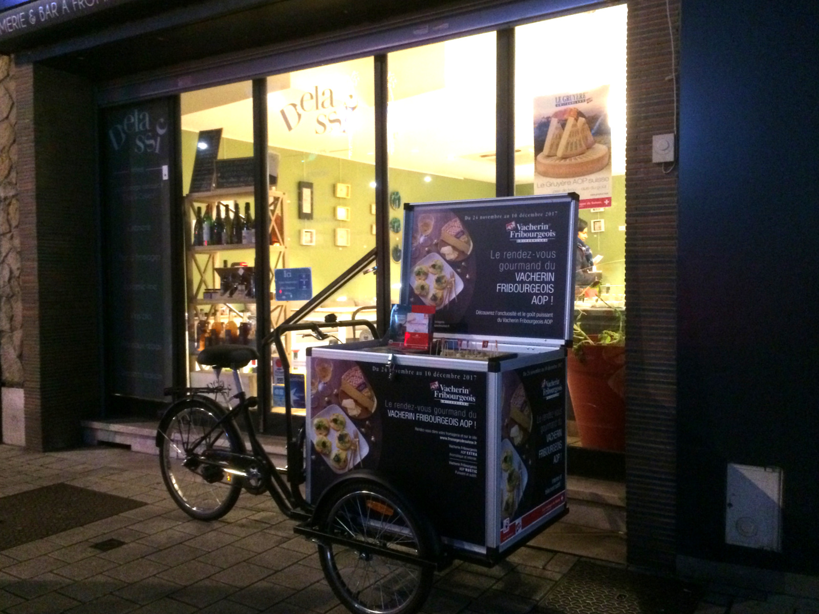 Triporteur lancement de produit