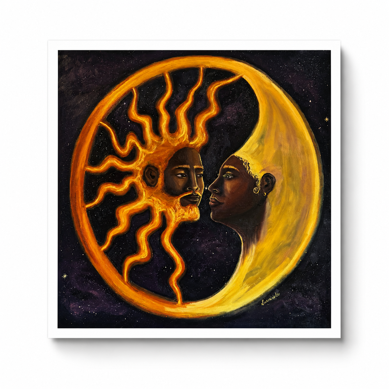 'Luminaries in Love' Fine Art Print