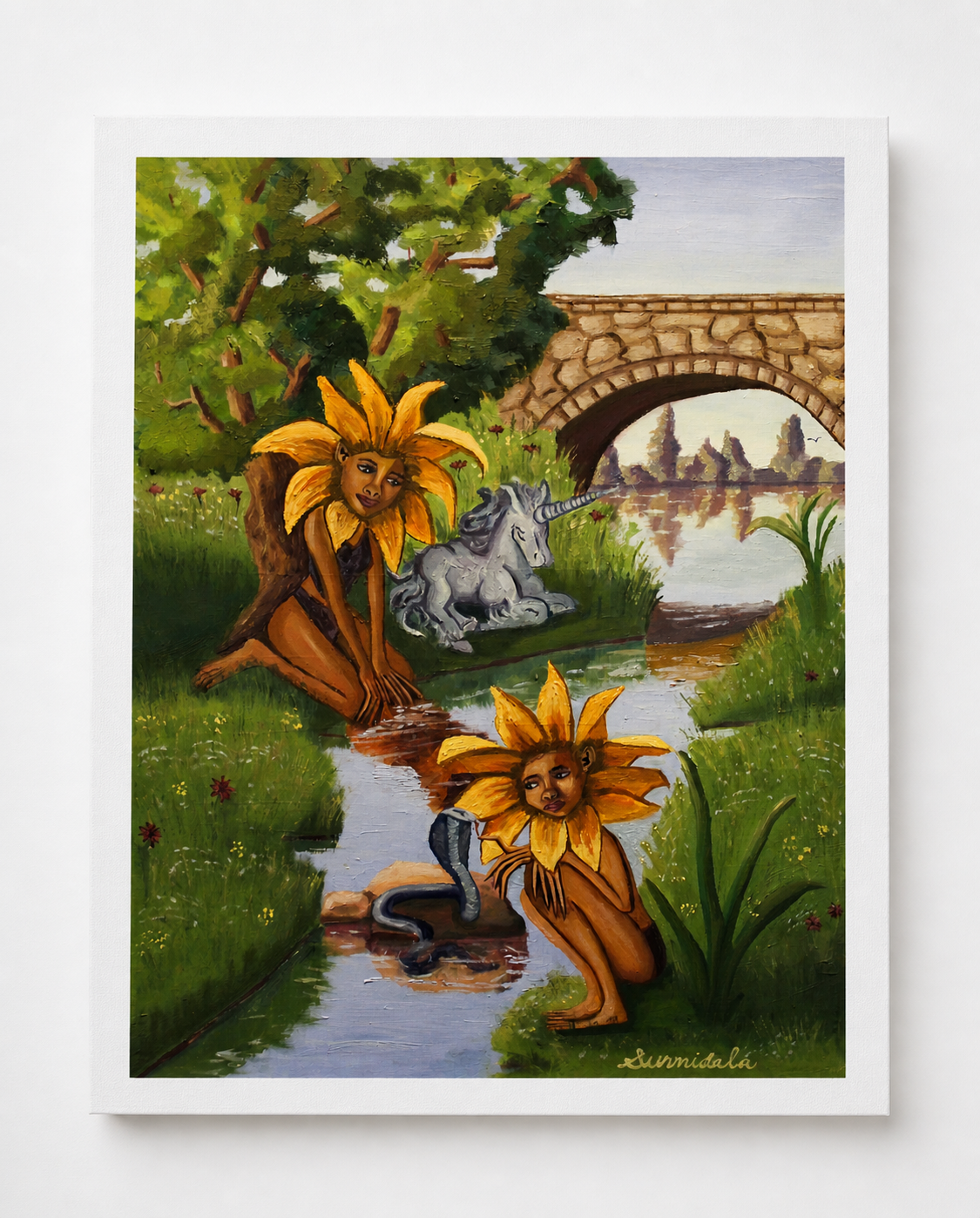 'Blooming & Becoming in Bliss' Fine Art Print