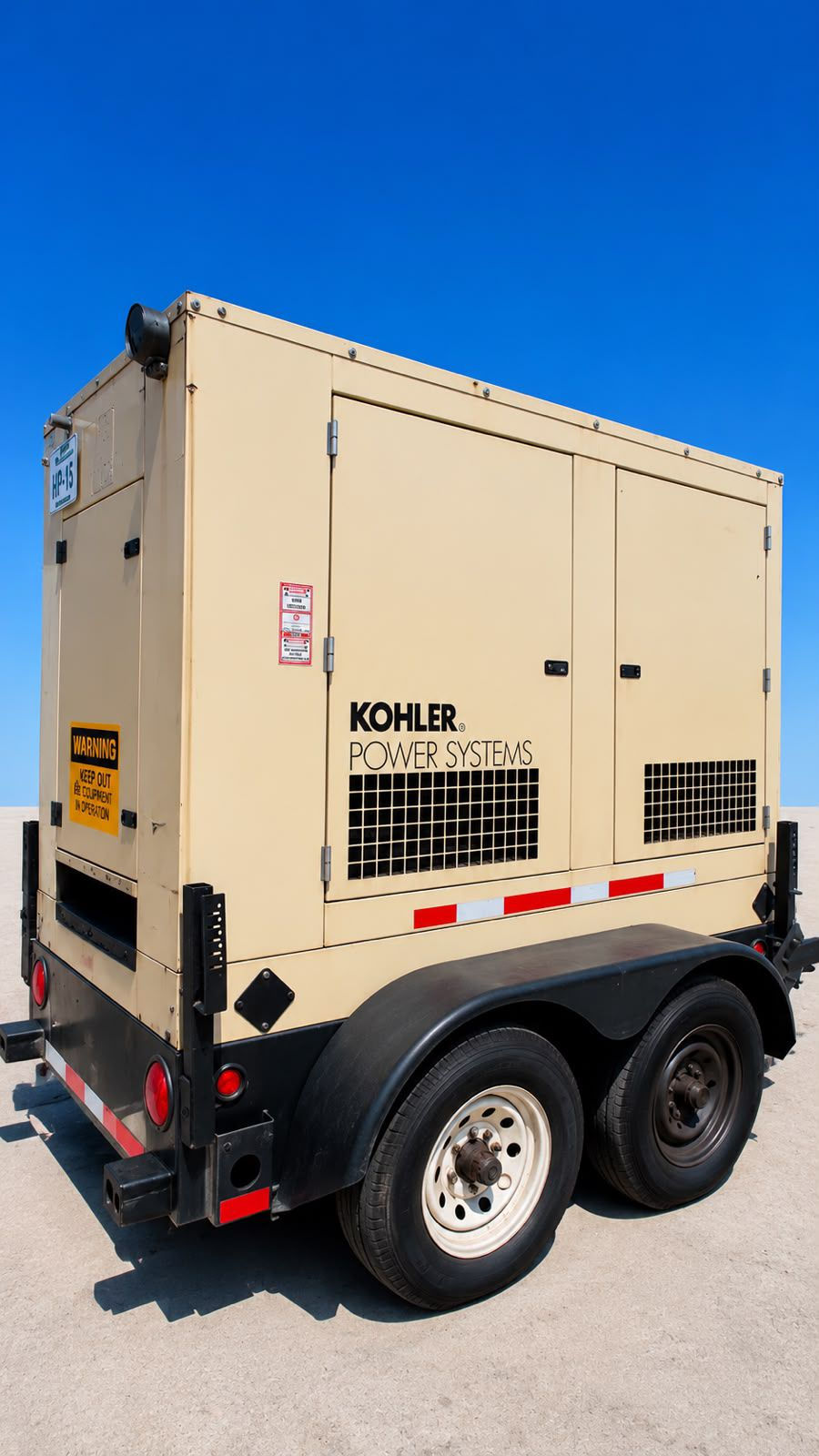 Generador Kohler Power Systems en maquinaria y equipo móvil.