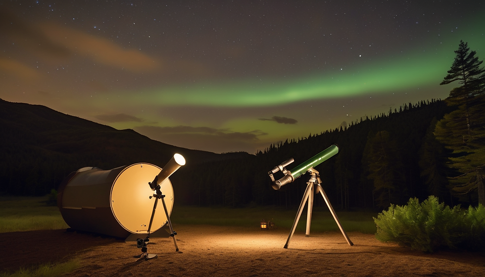 Starlit Sky: Astronomy Night