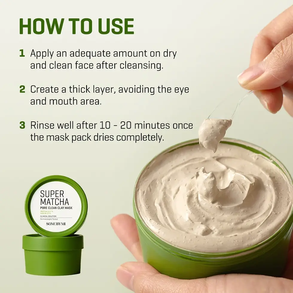 Miniatura: SOME BY MI - Mascarilla de arcilla reductora de poros Super Matcha Pore Clean