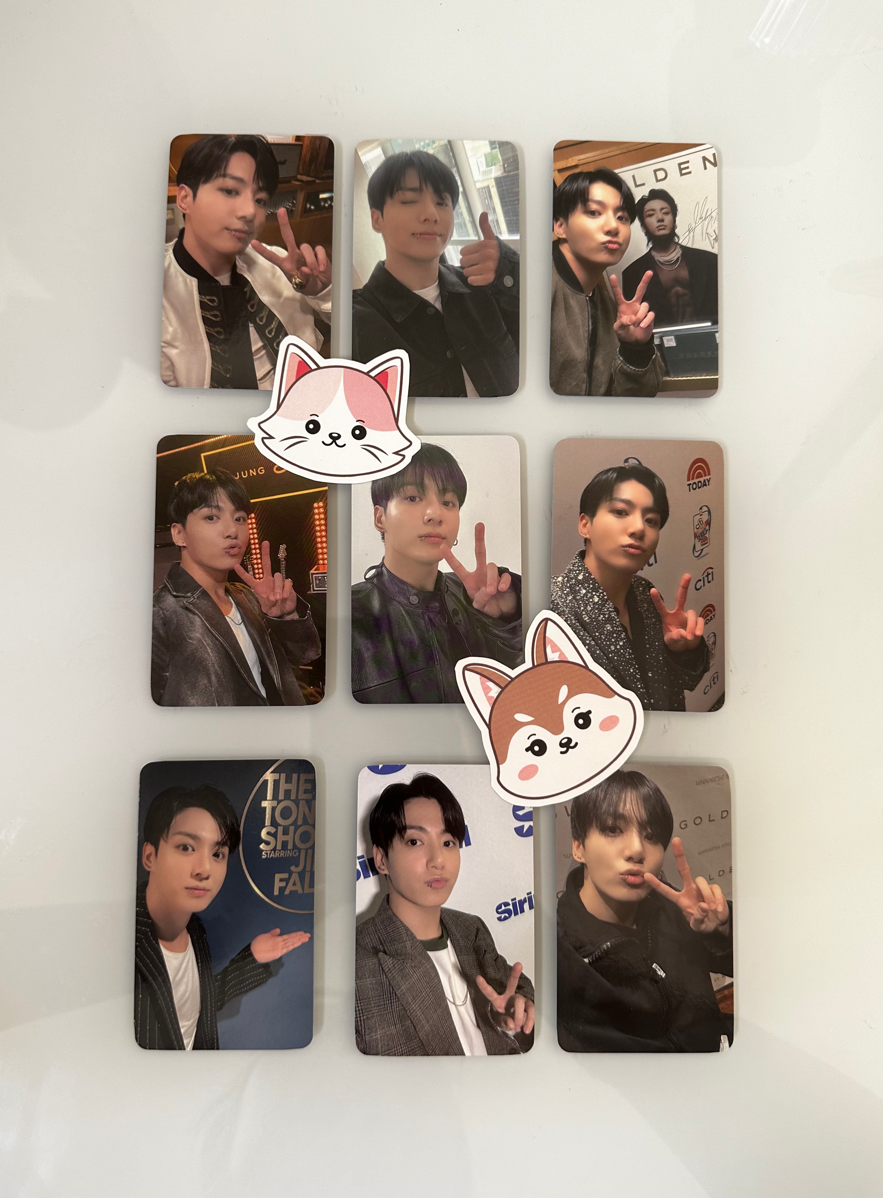 BTS - Photocards ALBUM GOLDEN LUCKY DRAW ROUND 2