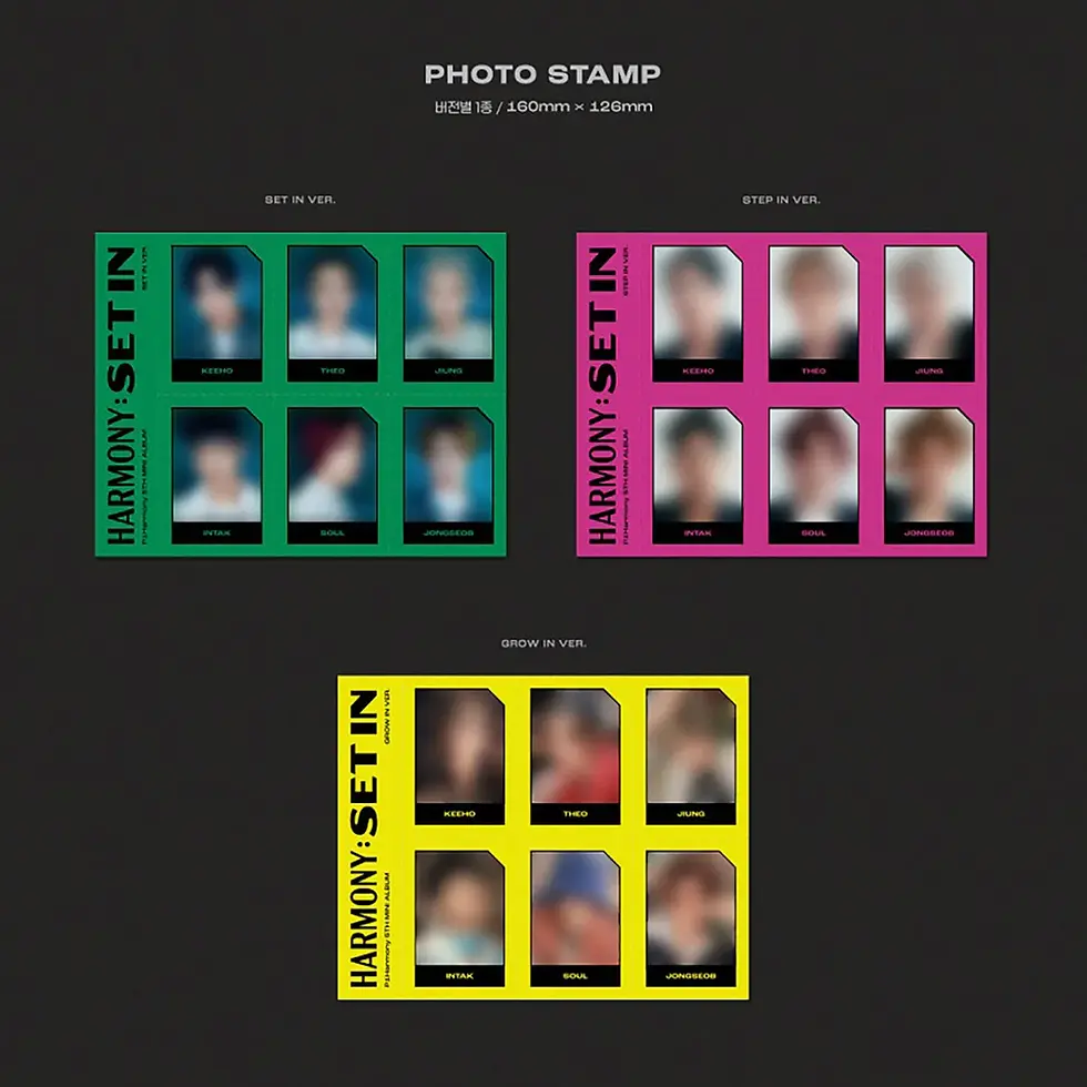Miniatura: P1Harmony - 5th Mini Album [HARMONY : SET IN] (Random Ver.)