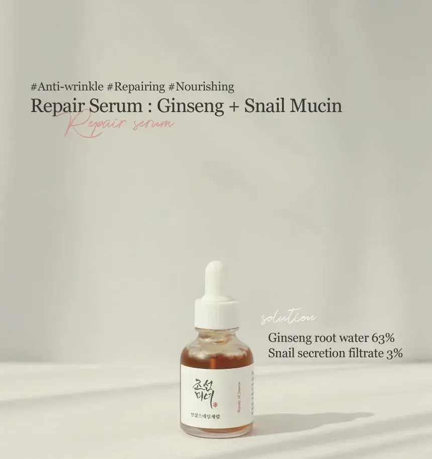 Miniatura: Beauty of Joseon - REVIVE SERUM : GINSENG + SNAIL MUCIN 30ml