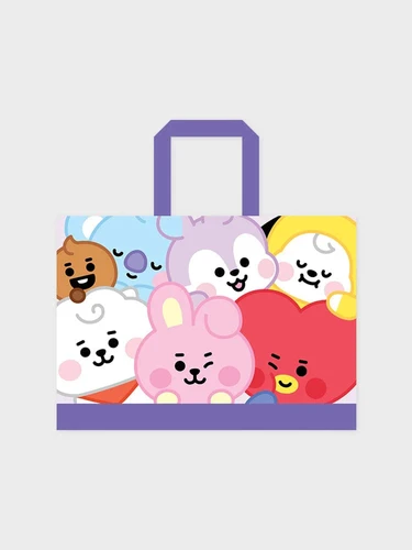BTS - BT21 REUSABLE TOTE BAG | Areum México