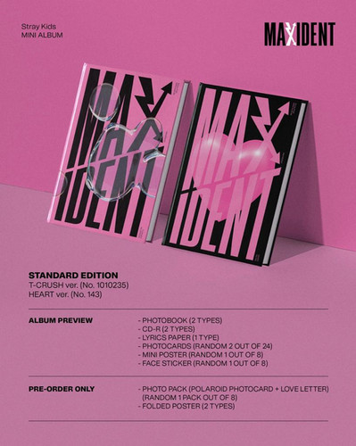 Stray Kids - Mini Album [MAXIDENT] (STANDARD EDITION) (Random Ver