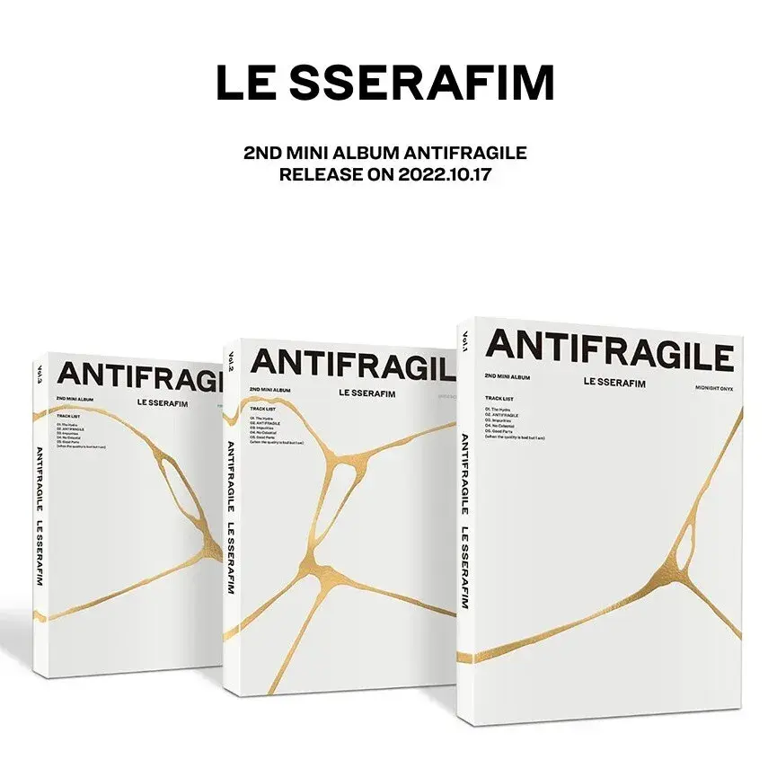 LE SSERAFIM - 2nd Mini Album [ANTIFRAGILE] (Random Ver.)