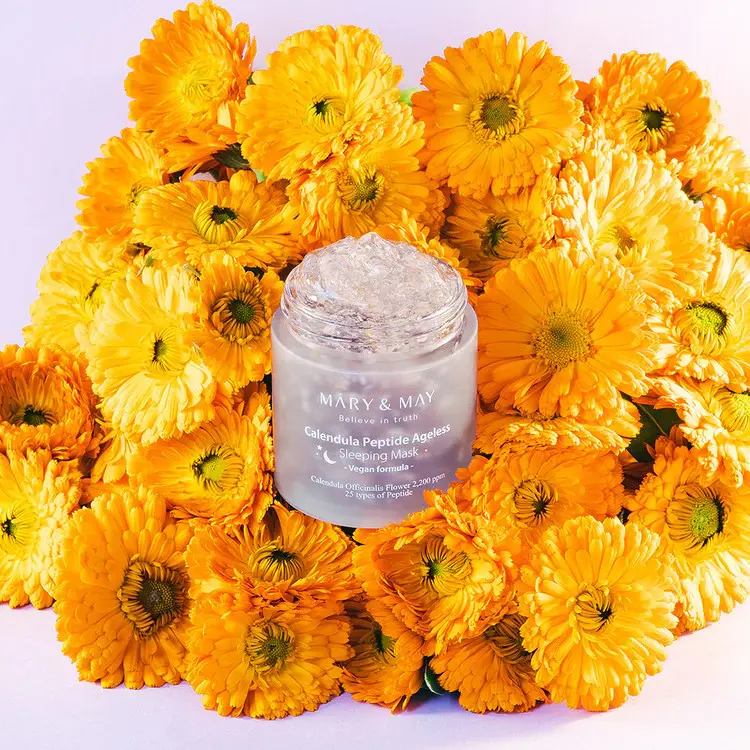Miniatura: Mary & May - Calendula Peptide Ageless Sleeping Mask 110g
