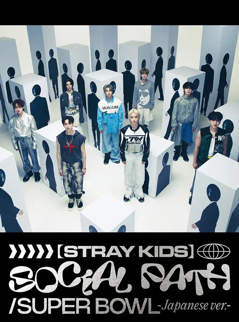 [JP] Stray Kids - JAPAN 1ST EP ALBUM [SOCIAL PATH : SUPER BOWL] (First Press Lim