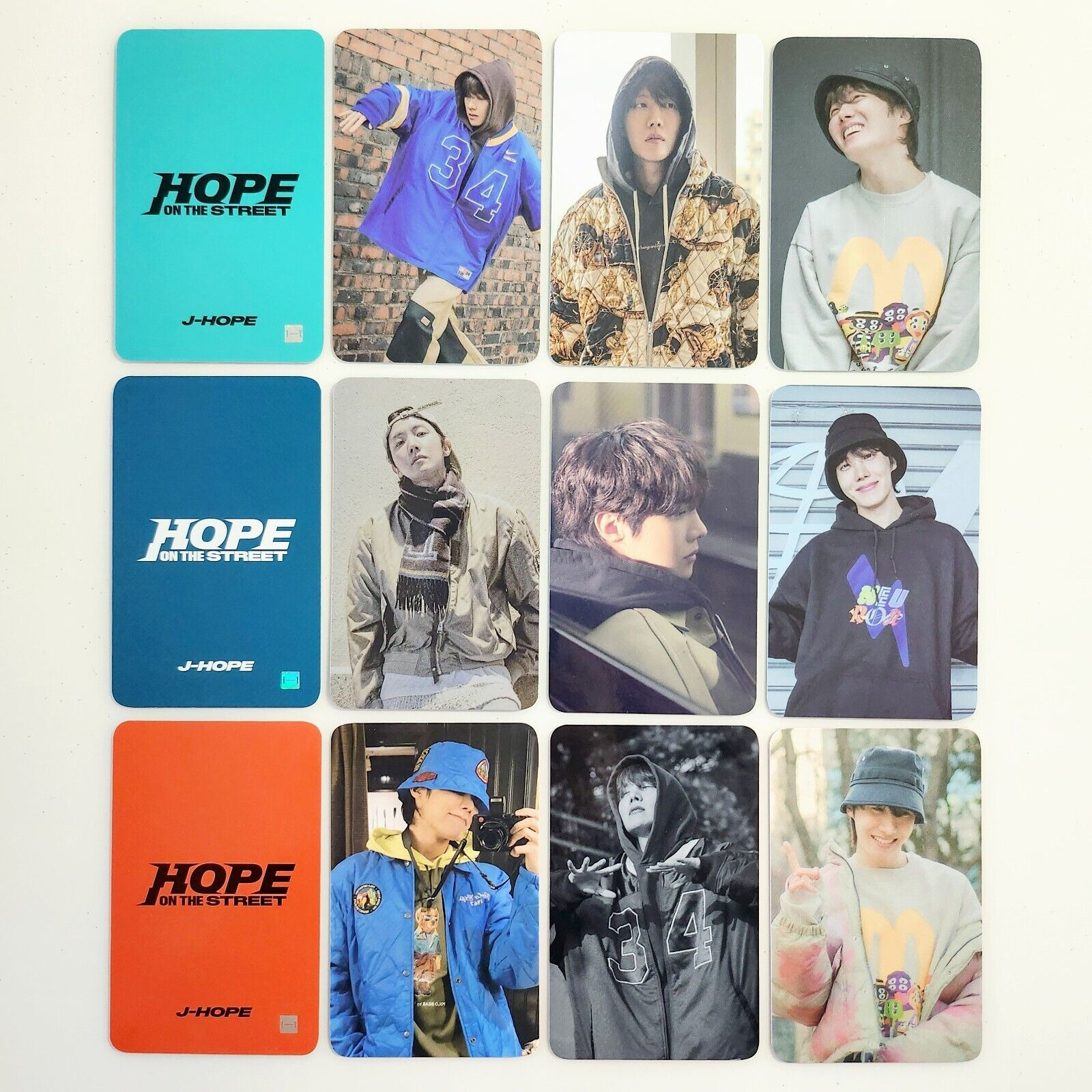 BTS - Photocards ALBUM HOPE ON THE STREET LUCKY DRAW