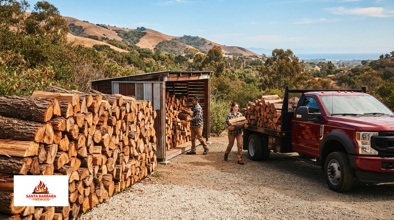 California Firewood: Local Buying, Delivery and Stacking
