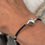 Thumbnail: Pearl & Sterling Silver Pebble Bracelet