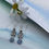 Thumbnail: Blue Kyanite Eternal Bloom Earrings