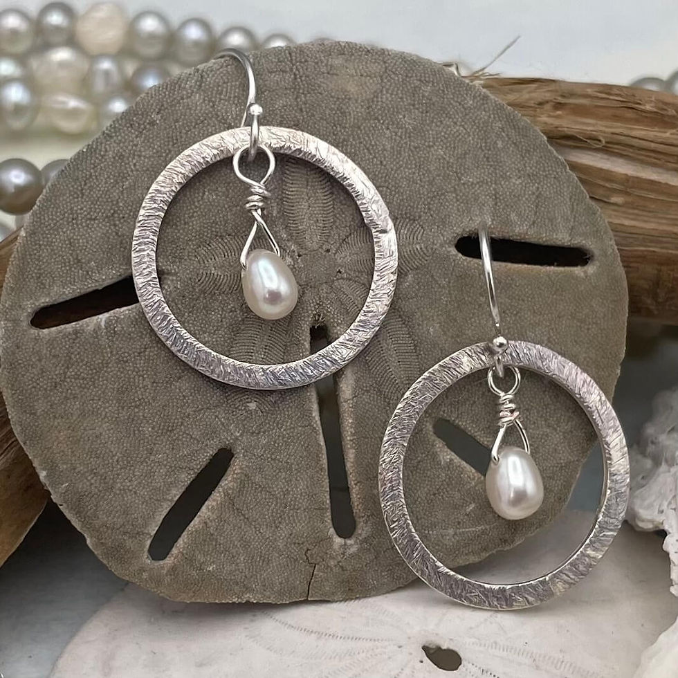 Thumbnail: Pearl Continuity Earrings