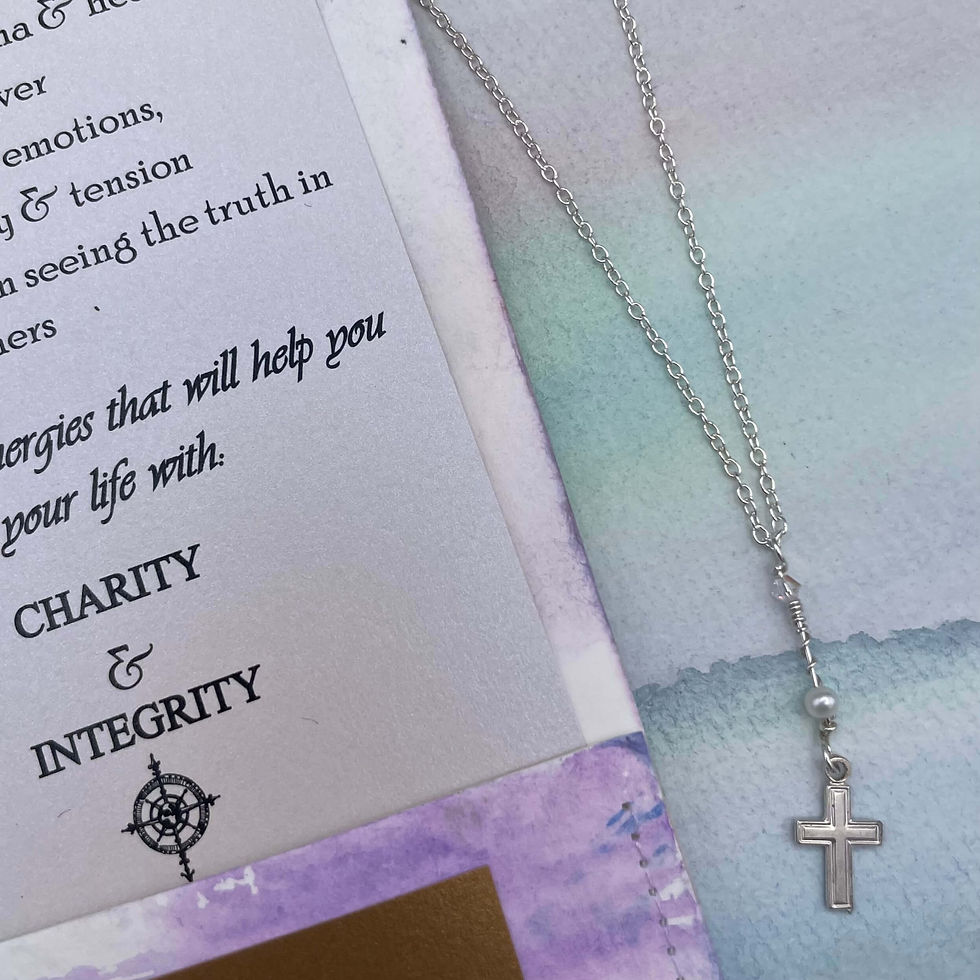 Pearl Have Faith Necklace